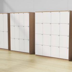 Alan Desk Lockers Storage DeskMakers