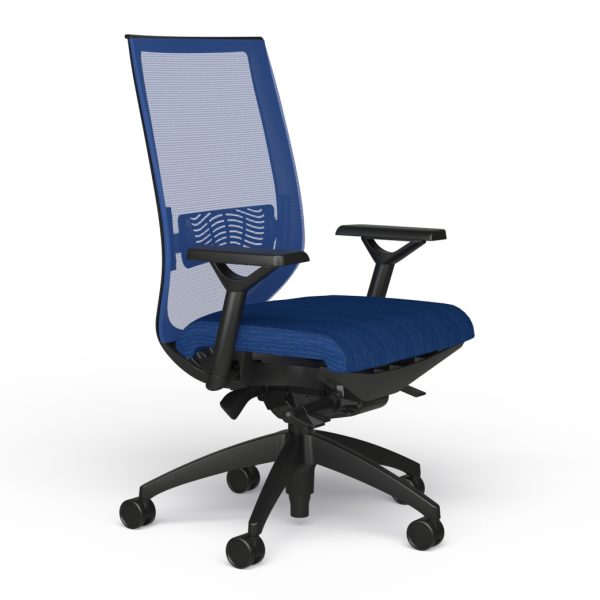 aria 008pick 1880 y4 a40 ba9 lb 0005 the aria chair by 9 to 5 seating with its many arm and control mechanism options, is able to be used in multiple parts of your workplace. could be used as a task chair for a single or multi-shift operation to keep your employees comfortable with ergonomic arm options and a full synchro tilt or intensive synchro control mechanism that offers multiple options to your employees to adjust their chair to their liking. the aria chair could also be used in the conference room with its loop arms and colorful mesh options to set the tone for a fun place to work.