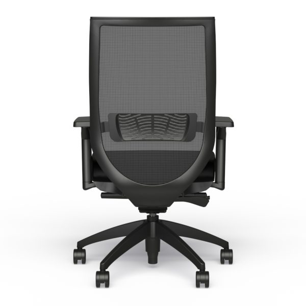 aria blackmanner 1880 y4 a40 ba9 lb 0016 the aria chair by 9 to 5 seating with its many arm and control mechanism options, is able to be used in multiple parts of your workplace. could be used as a task chair for a single or multi-shift operation to keep your employees comfortable with ergonomic arm options and a full synchro tilt or intensive synchro control mechanism that offers multiple options to your employees to adjust their chair to their liking. the aria chair could also be used in the conference room with its loop arms and colorful mesh options to set the tone for a fun place to work.