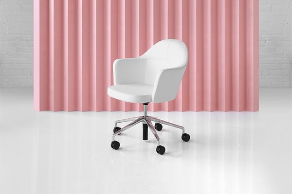 collo keilhauer alan desk 8 <ul> <li>available in multiple textiles & com</li> <li>arm or armless option</li> <li>5 star aluminum base or nylon base available in black, warm grey, and dark grey</li> <li>available as a guest & lounge chair</li> </ul>