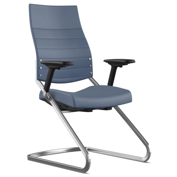 cosmo blue up gt 1042pxx1042px 1 features: <ul> <li>available as a: task, conference, and executive seating</li> <li>matching guest chair available</li> <li>mesh or upholstered back options</li> <li>mid or high-back options</li> <li>polished aluminum base standard</li> <li>seat slider standard</li> <li>two arm options</li> <li>warranted up to 300 lbs</li> </ul>