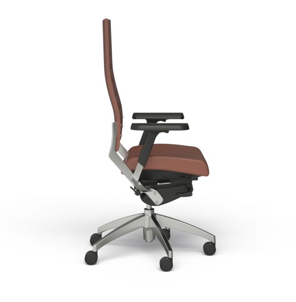 cosmoup 3230 a32 x2 0008 1 features: <ul> <li>available as a: task, conference, and executive seating</li> <li>matching guest chair available</li> <li>mesh or upholstered back options</li> <li>mid or high-back options</li> <li>polished aluminum base standard</li> <li>seat slider standard</li> <li>two arm options</li> <li>warranted up to 300 lbs</li> </ul>