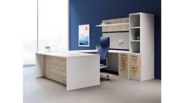 DeskMakers Convergence Private Office Workstations