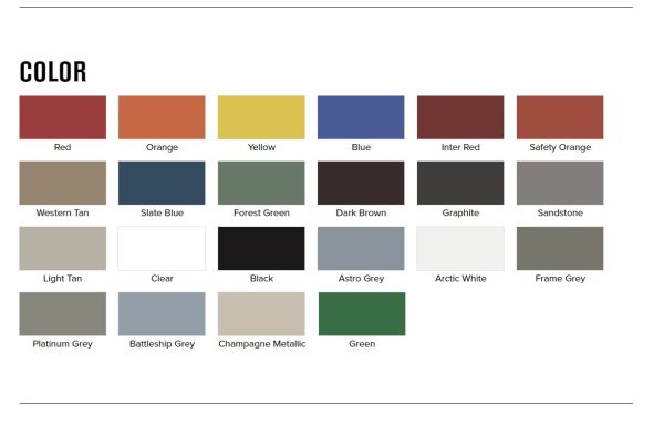 montisa metals colors only