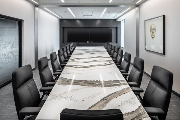 flow conference table sight line stone top 300l x 42 78w united fire group fisheye mike fager md