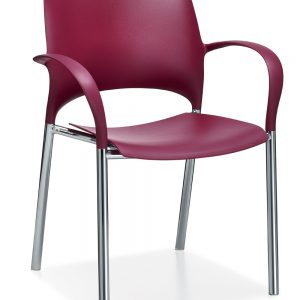 Alan Desk Loon Stacking / Nesting Chair Keilhauer