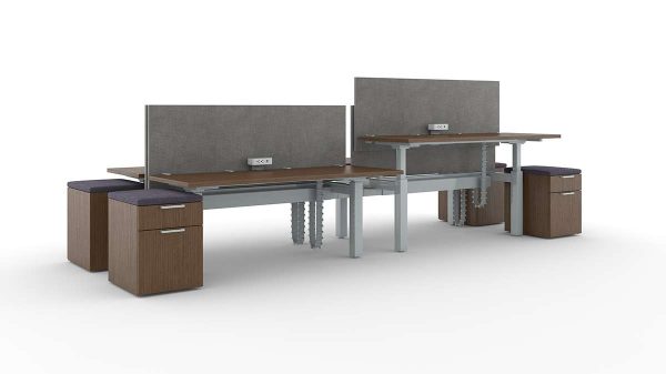 alan desk range benching open plan ofs