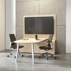two4six nucraft media table desk height