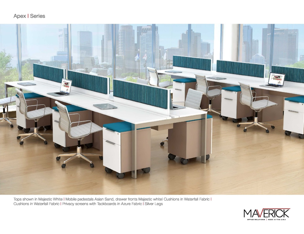 Maverick Desk Alan Desk Business Interiors Inc