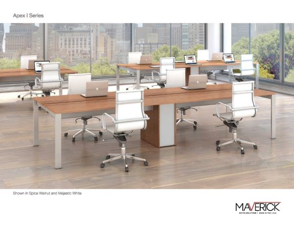 maverick apex modular desk stations benching privateoffice workstations alandesk 9 1