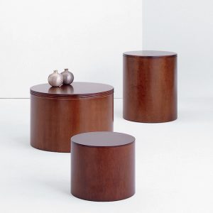 Alan Desk Cylinder Occasional Table Arcadia