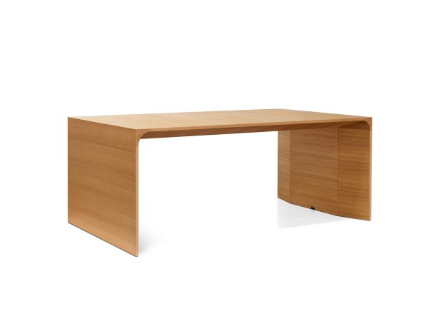 avelina meeting table arcadia alan desk 8 scaled features: <ul> <li>available in 29" and 42" table heights, in various lengths</li> <li>depth options include: 20", 30", 36", and 42"</li> <li>wood options: maple, walnut, and white oak veneer; also available in laminate and corian</li> <li>panel legs feature adjustable glides as standard for leveling purposes</li> <li>end panel bases, center panel bases and underside of tables feature removable panels for wire management accessibility</li> <li>technology options available for top and side placement</li> </ul>