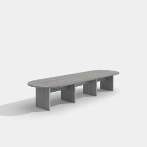 cherryman amber conference table in grey laminate