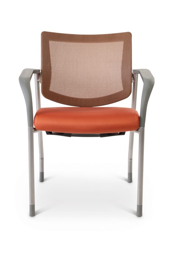 library images vistaii mesh copper meshback chair orange front scaled