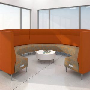 Krug Zola Privacy Lounge Healthcare Alan Desk