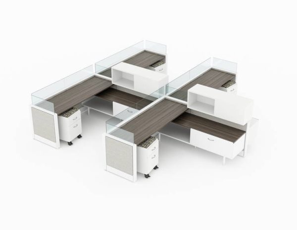global evolve panel system alan desk 6