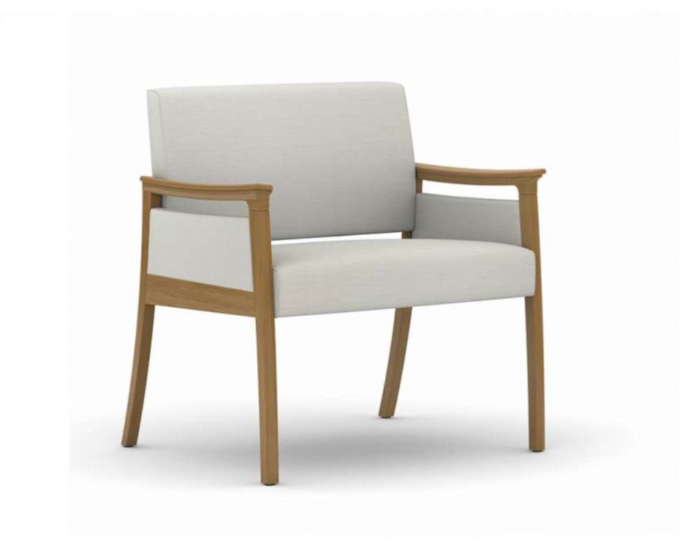 ofs-modern amenity bariatric chair upholstered arms