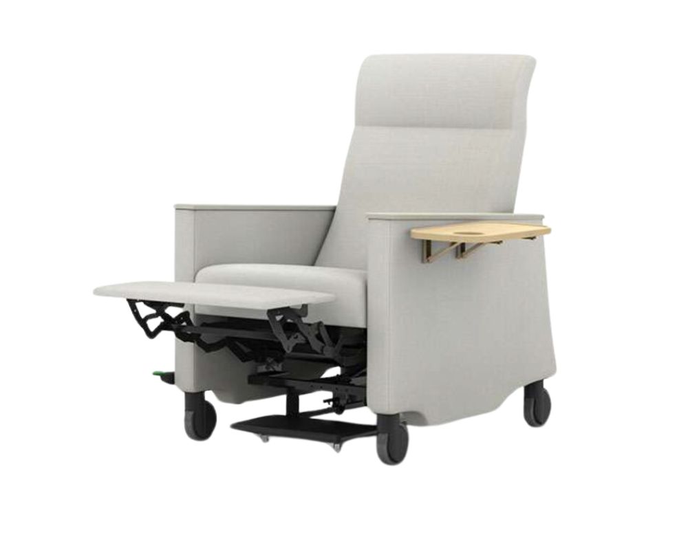 ofs modern amenity patient recliner-table