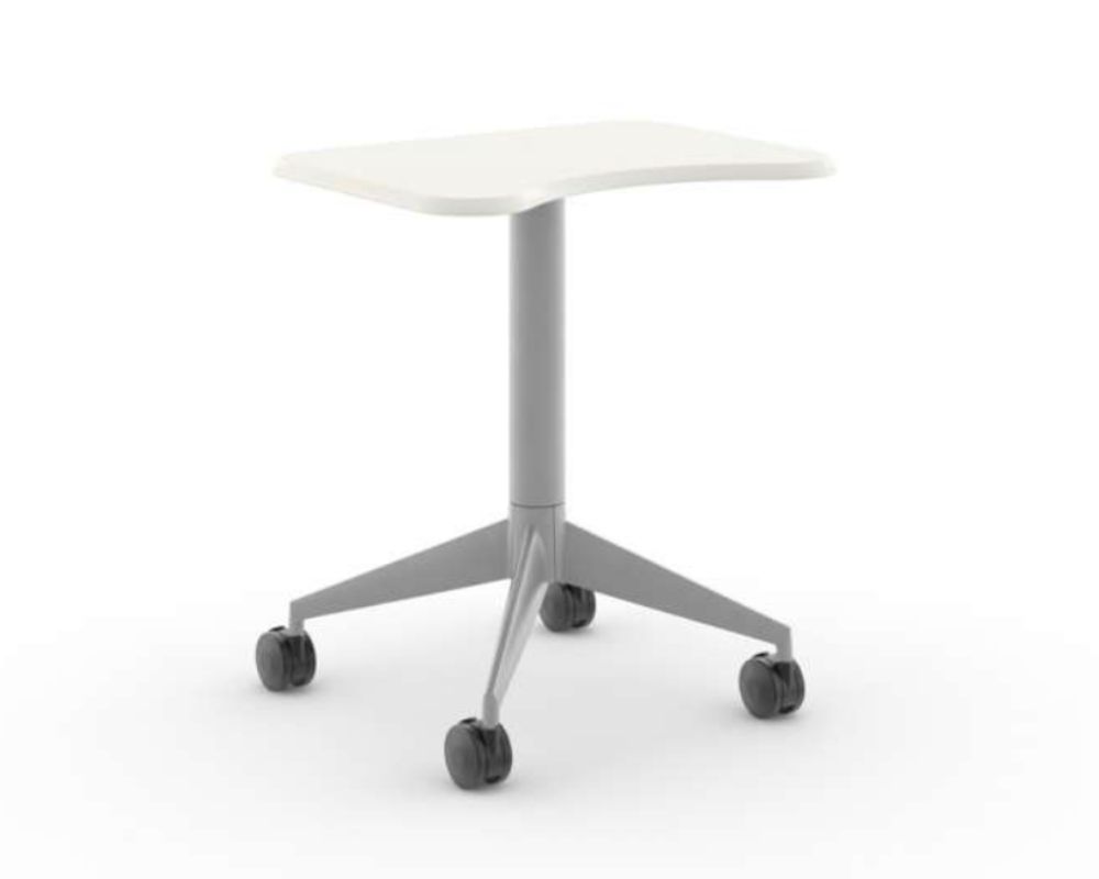 ofs-stray mobile table-sf-casters-white