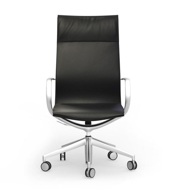 curva hi back leather chair idesk alan desk 5 idesk curva high back leather chair is a conference chair for the modern board room. with its luxurious clean european lines, the curva conference chair is readily available in stock if you need to furnish your workspace quickly. check out the whole idesk collection of curva chairs available as mid back, all mesh, and armless.