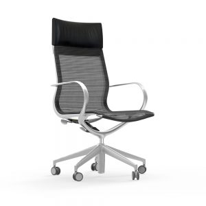 iDesk Curva Hi-Back Chair Mesh Alan Desk