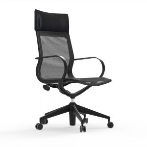 iDesk Curva Hi back Nylon Chair Alan Desk
