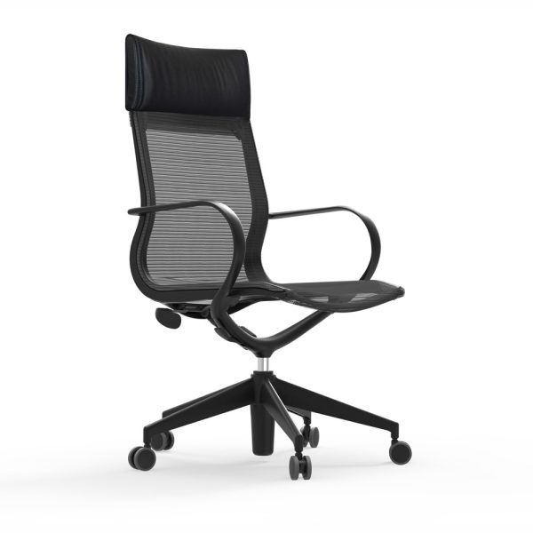 idesk curva hi back nylon chair alan desk