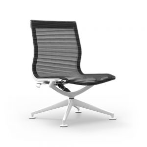 iDesk Curva Lounge Chair Mid Back Alan Desk