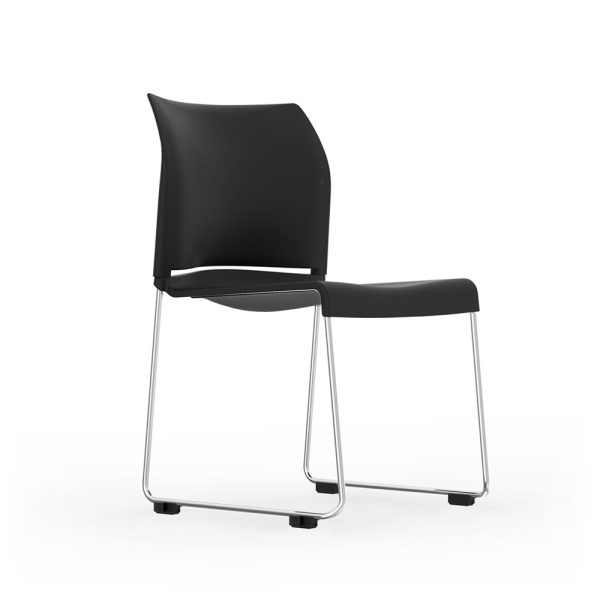 idesk pommerac side chair stacking alan desk