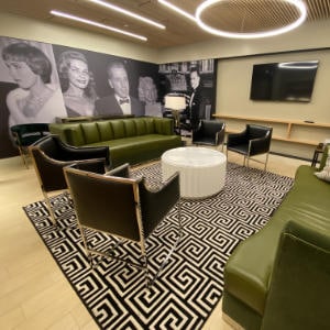 custom furniture for saban theatre in beverly hills green room