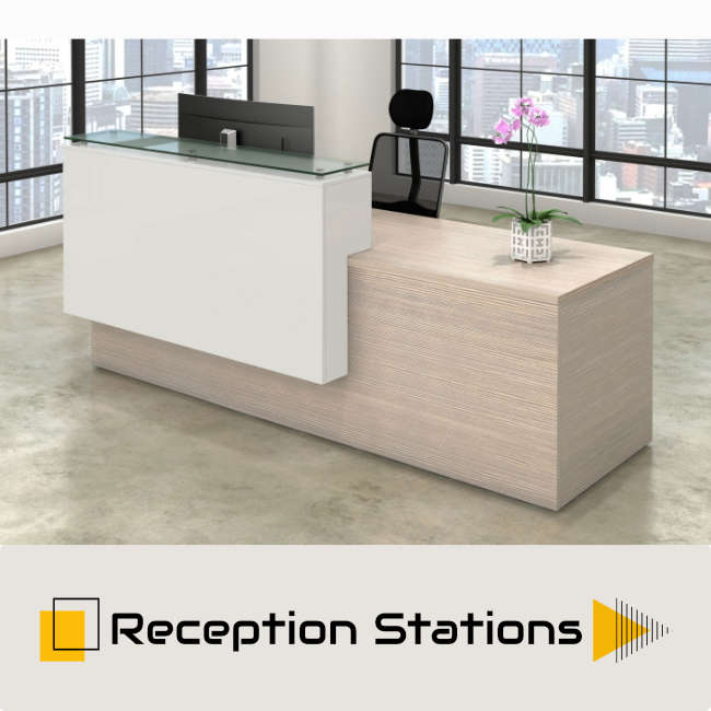 reception station desks in los angeles