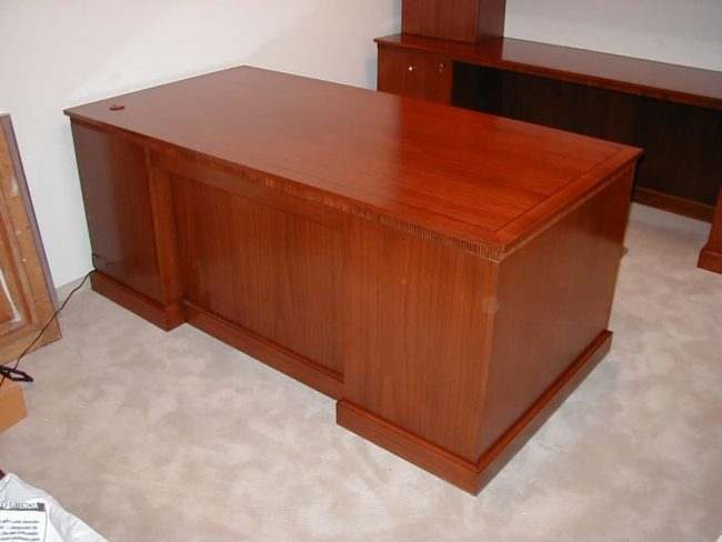 traditional executive desk