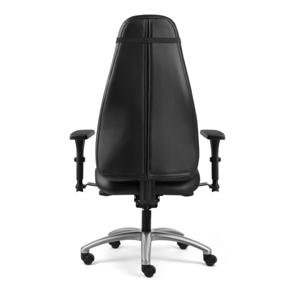 allseating therapod therapist extra highback office chair back view