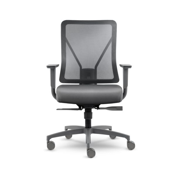 allseating levo task chair gray
