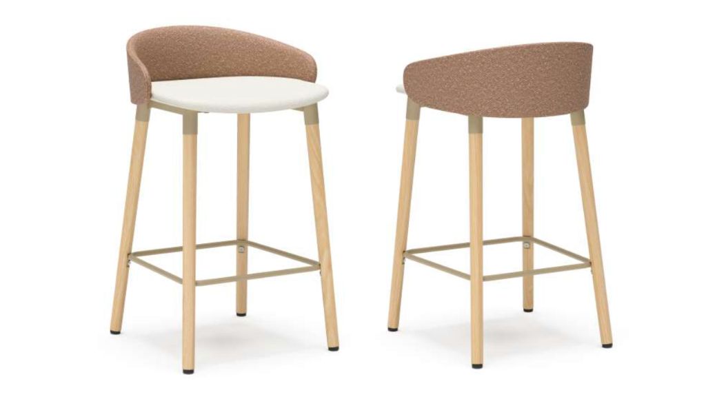 ofs-ardha barstools and counter stools -wood-linen