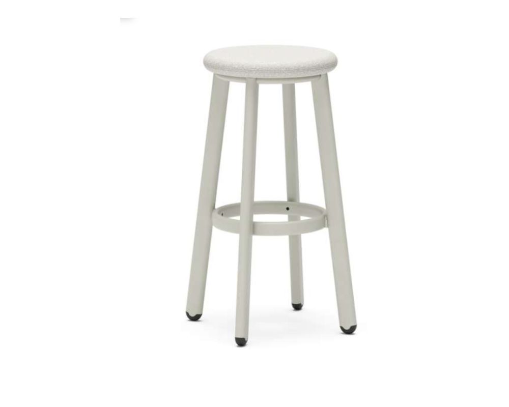 ofs-fleet stool-wr-glides-white