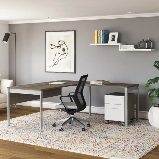 maverick desk summit collection l shape desk