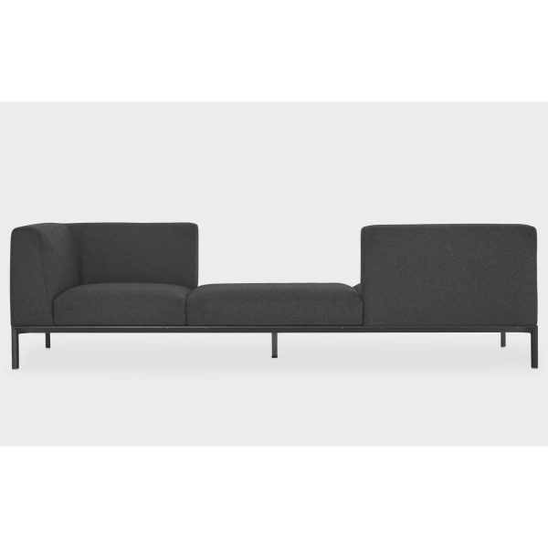 add soft modular sofa la palma 15 softness is possible. and you can imagine an office that accommodates wide and spacious seating. time for meetings or simply more time, as at home. in the name of relaxation, the add soft seating system adds depth and opens up to the most successful art of combinations. with its embracing dimensions, the legs of the frame are reduced in height to make space for comfortable cushions. the tabletops with electric sockets complement the functionality of the sofa. and it is a pity to get up from it. a family of products including poufs and occasional tables.