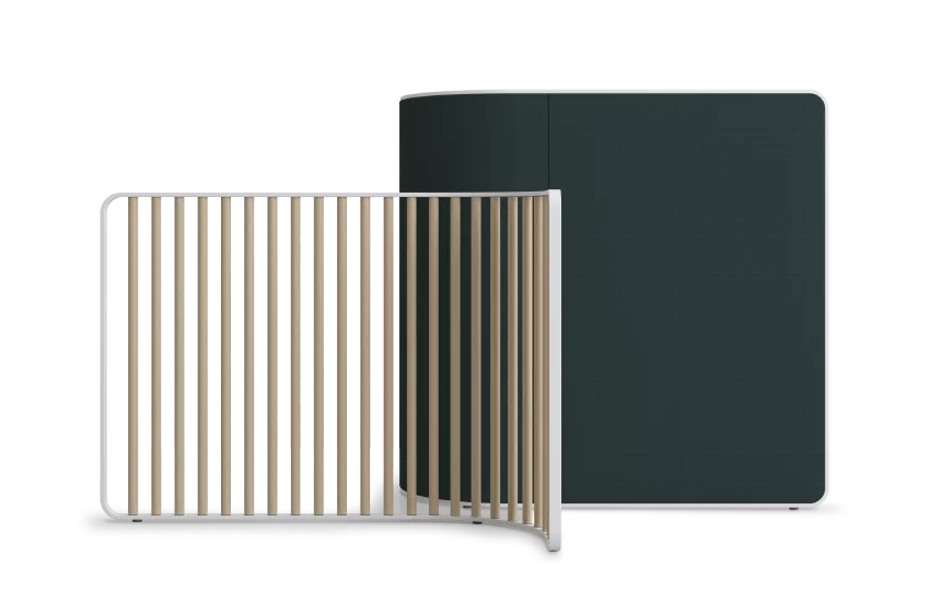 la palma screen collection by francesco rota - x shaped - modern x shaped partition for the office