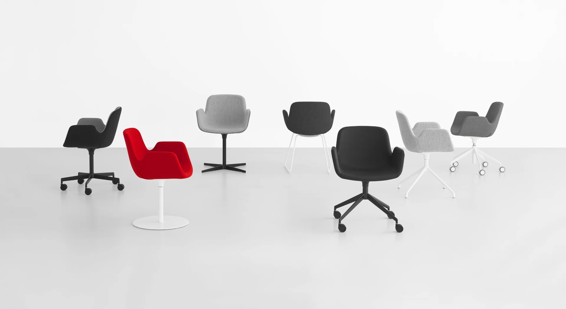 la palma pass seating collection showing different models