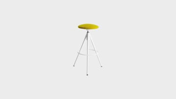 la palma will stool and height adjustable stool by Romano Marcato