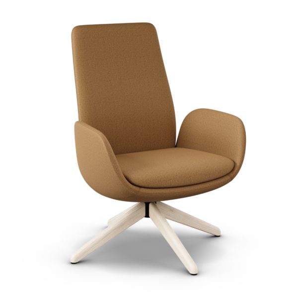 forsi 82120 <p>not too high, and not too low, only forsi offers chairs at a brand new height (between conference and lounge height) that’s less formal, and more casual. it’s made for the modern workspace.</p> <ul> <li>multiple textiles available including vinyl and leather</li> <li>different base options </li> </ul>