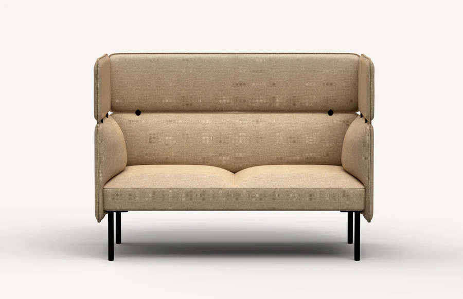 htad050 adapt midback twoseat sofa 02 1 <p>with 3 back heights to choose from, adapt sofa and settee give you the options you need to create show-stopping lounge setting that will draw users in. soft curves, sleek metal detailing, and the option for contrasting fabrics are components that will set your space apart.</p> <ul> <li>collection includes lounge chairs, sofas, and benches</li> <li>multiple configurations of each product</li> <li>available in multiple fabrics</li> </ul>