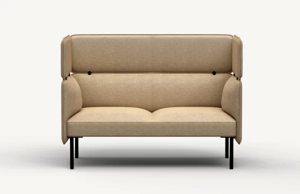 htad050 adapt midback twoseat sofa 02 <p>with 3 back heights to choose from, adapt sofa and settee give you the options you need to create show-stopping lounge setting that will draw users in. soft curves, sleek metal detailing, and the option for contrasting fabrics are components that will set your space apart.</p> <ul> <li>collection includes lounge chairs, sofas, and benches</li> <li>multiple configurations of each product</li> <li>available in multiple fabrics</li> </ul>