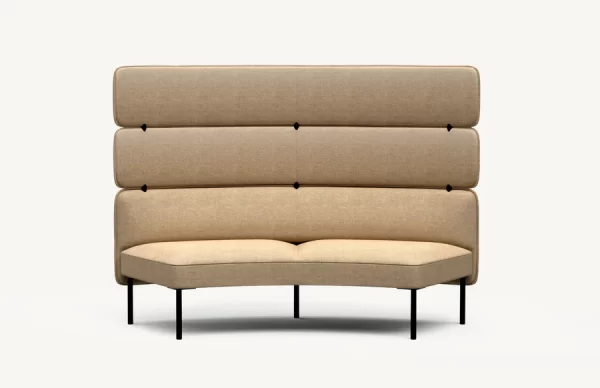 htad105 adapt highback 60 twoseat sofa 02 <p>with 3 back heights to choose from, adapt sofa and settee give you the options you need to create show-stopping lounge setting that will draw users in. soft curves, sleek metal detailing, and the option for contrasting fabrics are components that will set your space apart.</p> <ul> <li>collection includes lounge chairs, sofas, and benches</li> <li>multiple configurations of each product</li> <li>available in multiple fabrics</li> </ul>