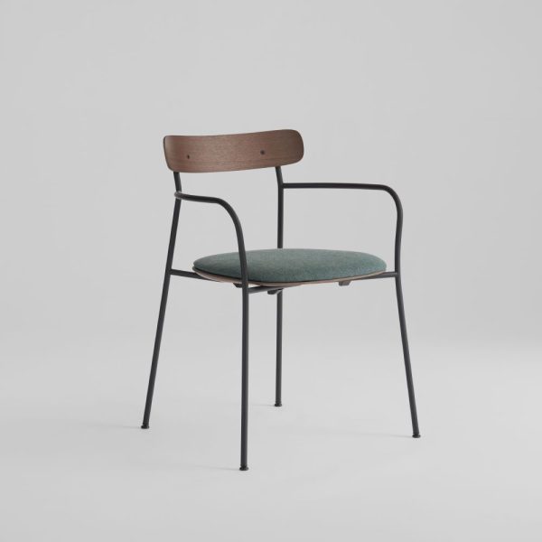 perle product 06 <p>timeless european charm meets modern simplicity. slim wood and metal chairs, armless and arm options. oak or walnut veneers for an elegant touch.</p>