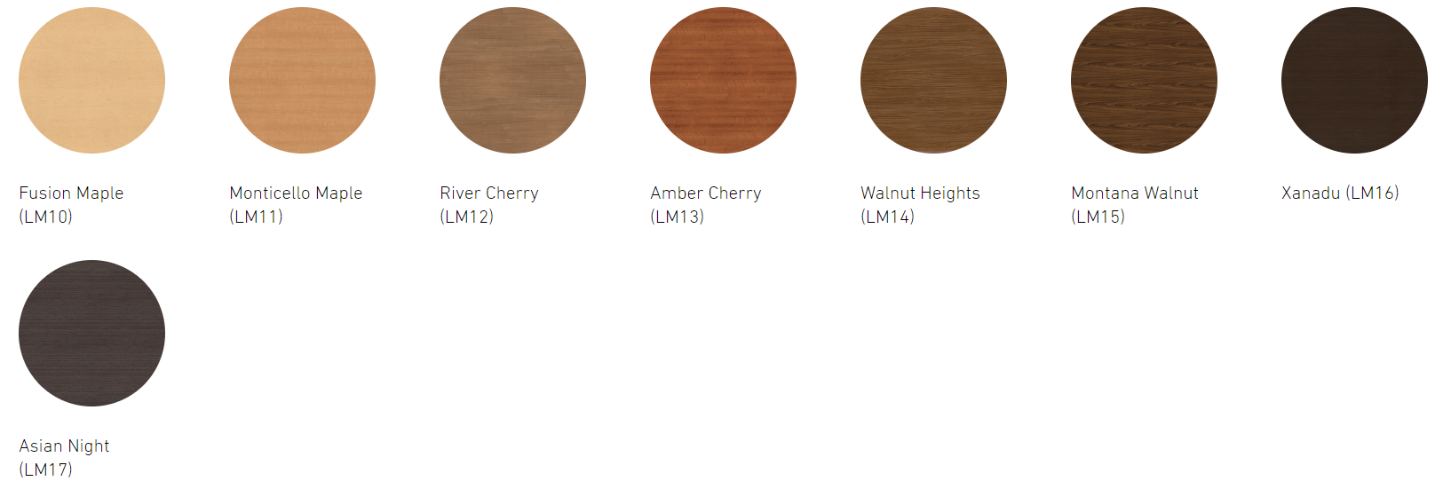 Wilsonart High Pressure Laminate Wood Patterns
