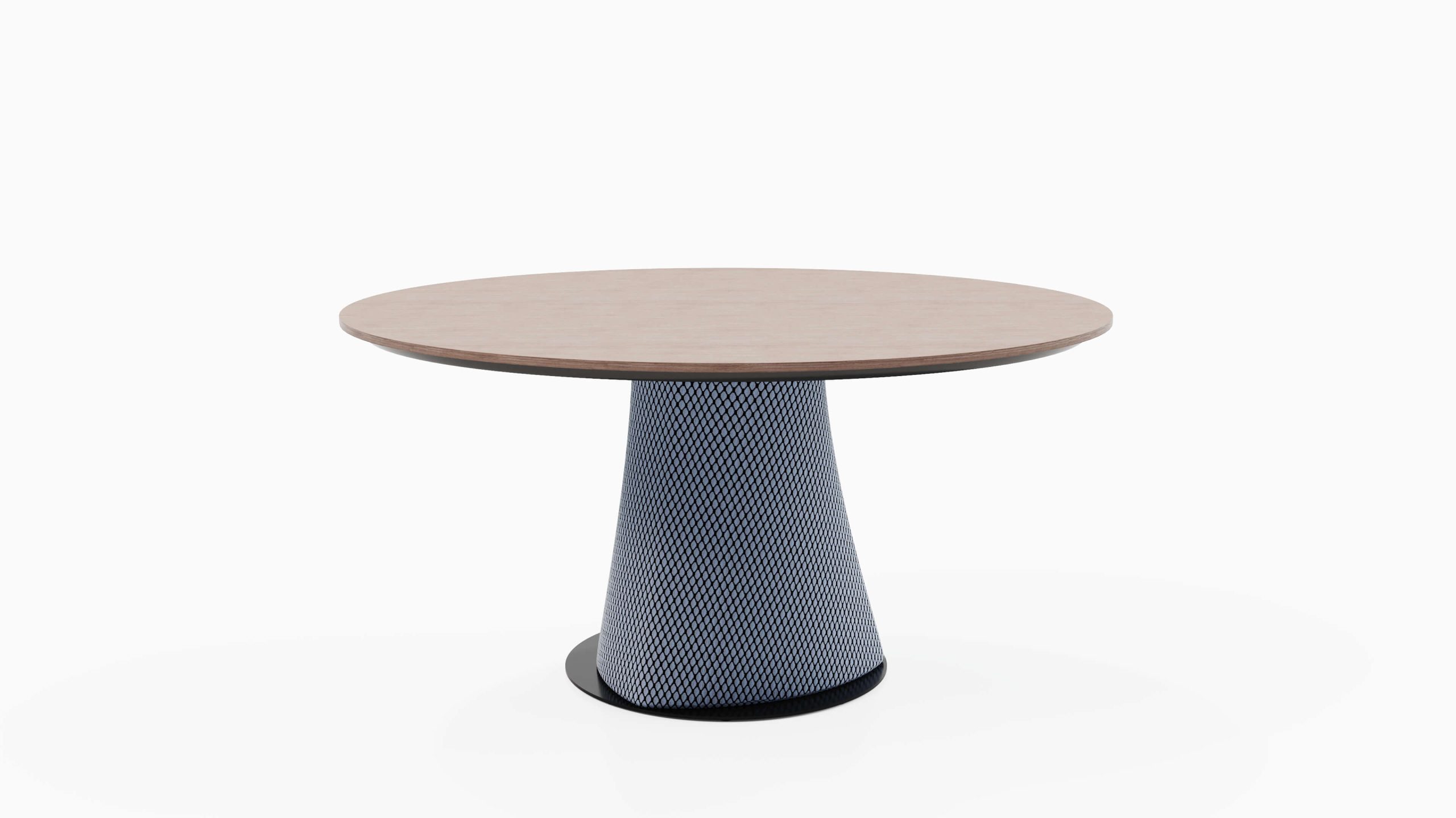 threeh-kynde meeting table-round top