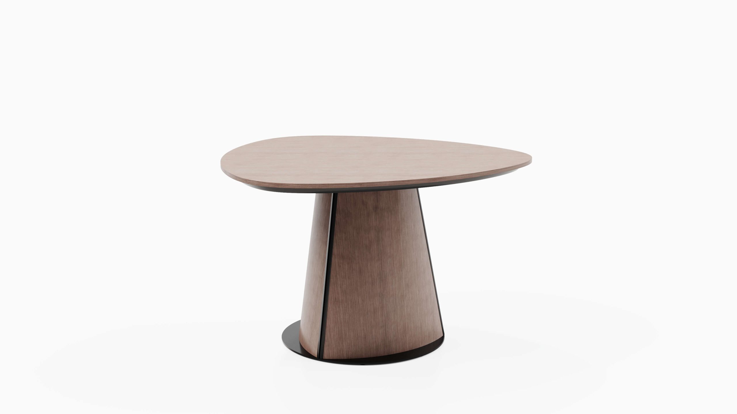 threeh-kynde meeting table-trilobe