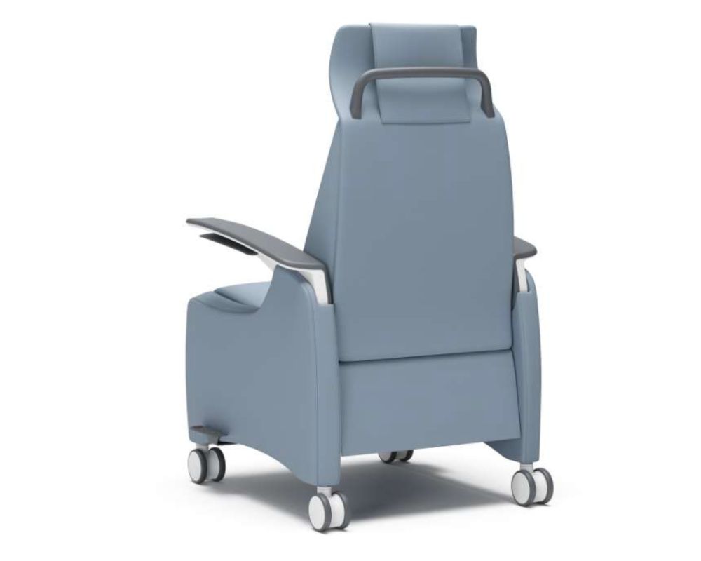 ofs lasata ortho recliner-back-blue